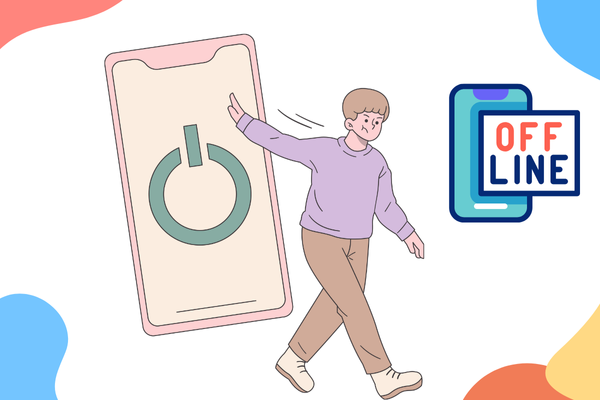 A woman journaling in a peaceful nature setting, free from digital distractions